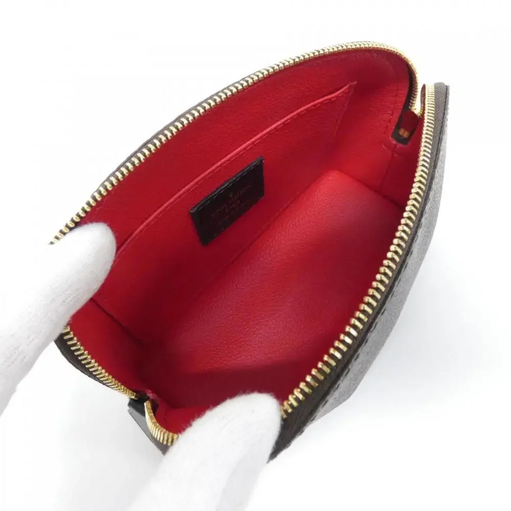 LOUIS VUITTON Authentic Brown Monogram Pochette Pouch - Picture 7 of 9